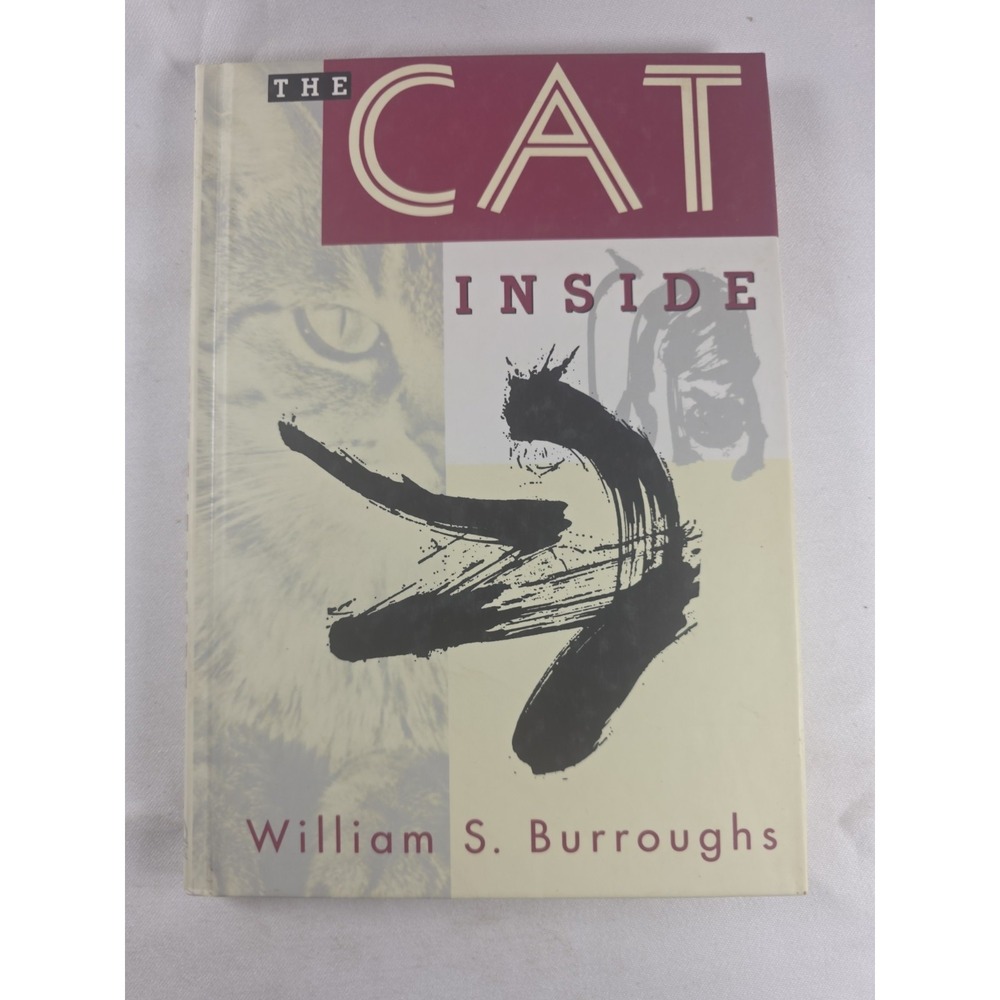 The Cat Inside William S. Burroughs 1992 HC 1st Printing VG! “Beat Lit” Viking